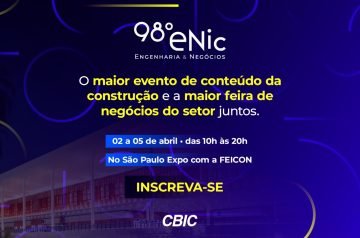 98º ENIC Engenharia & Negócios de 02 a 05.04.24 em São Paulo